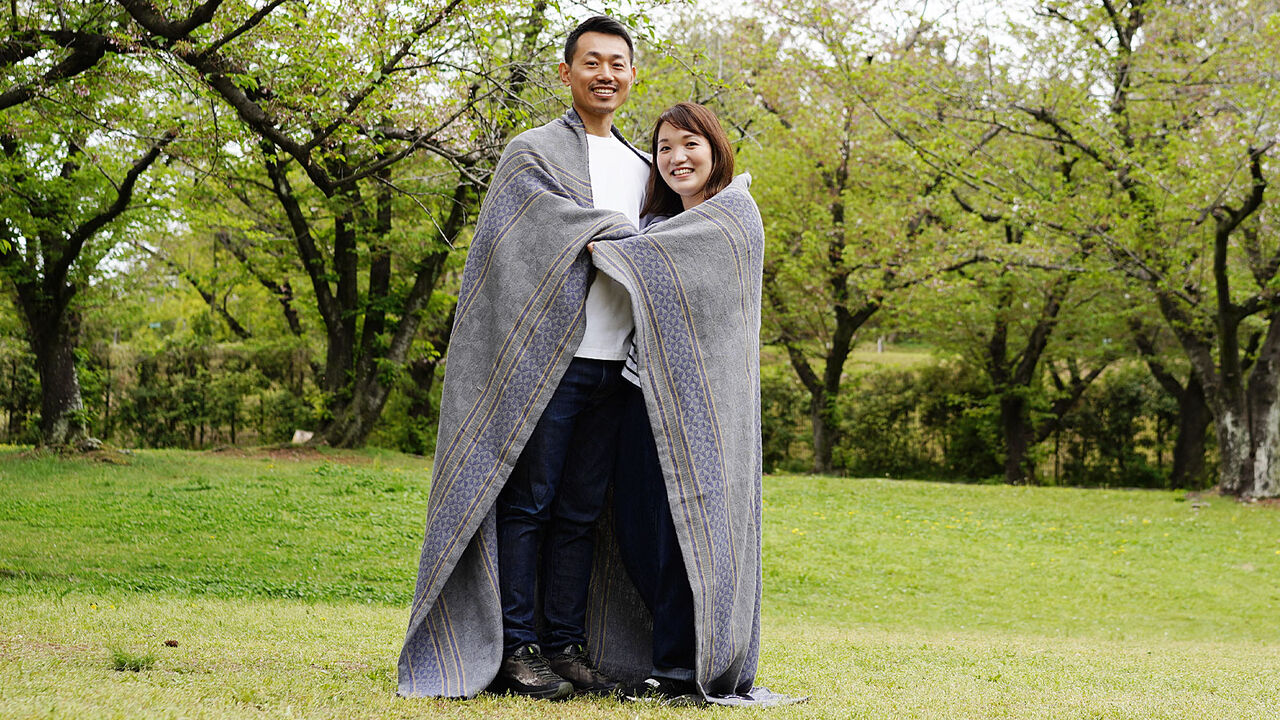 Flame-retardant Wide Blanket Made with Craftsmen in Osaka,, large image number 7