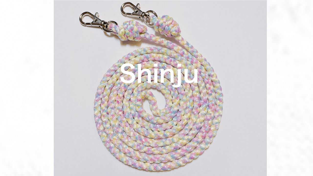 Japanese Kyo Kumihimo Braided Cord Smartphone Strap,, large image number 10