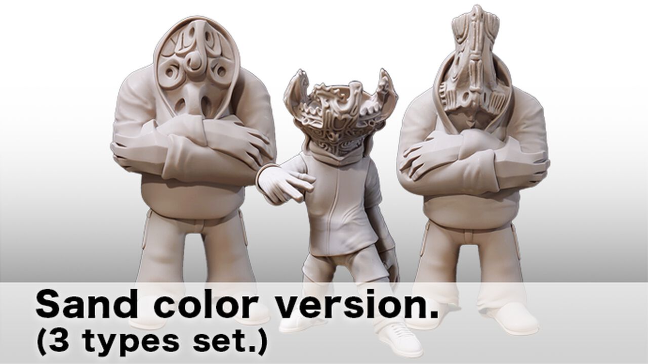 【JOMOHEADS】3-piece Set (Sand Color),, large image number 0