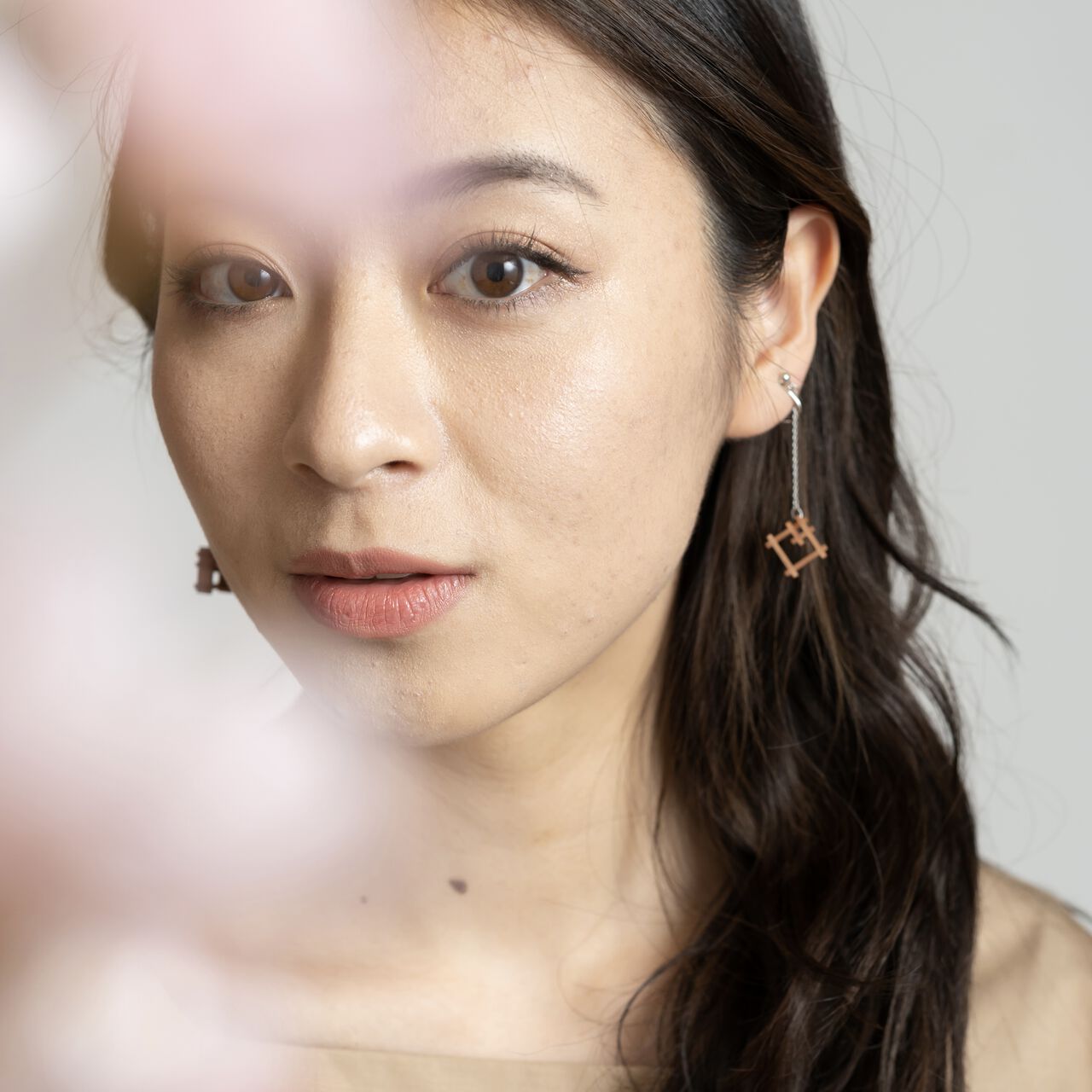 Kasuri Kumiko Earrings,, large image number 5