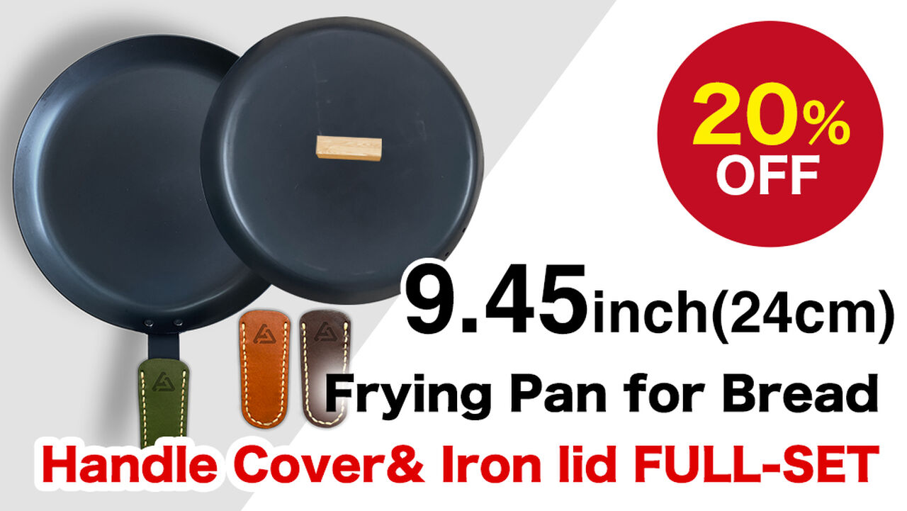 [Makuake 20% Discount] Full Set of 24cm Frying Pan for Toast,, large image number 0