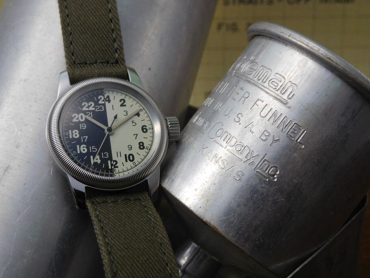 Replicated Army Watch TYPE A-11 and A-17a,, large image number 4
