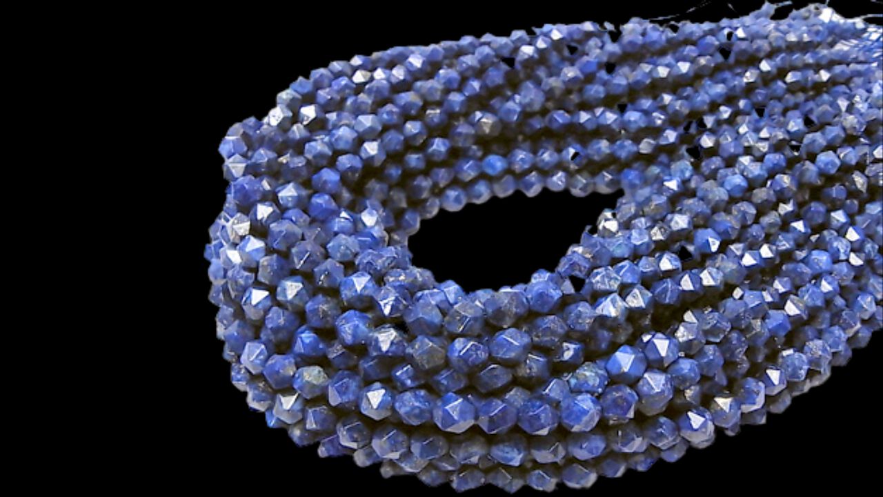 Lucky Stone Lapis Lazuli Earrings,, large image number 4