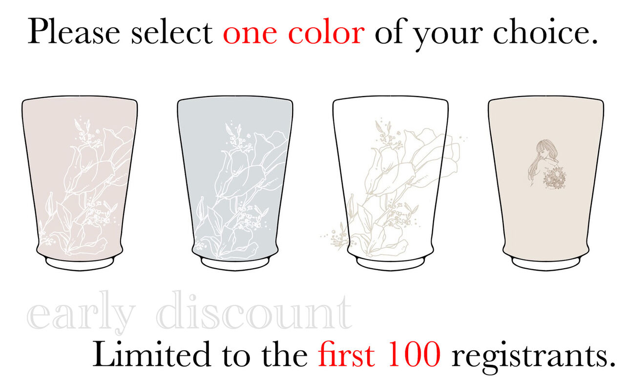 Option B) 1 Pottery Cup - Early Discount,, large image number 0