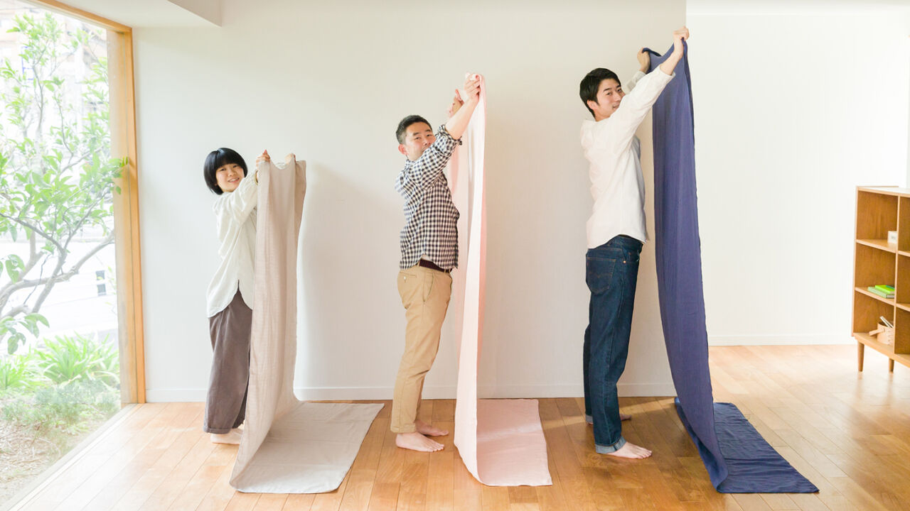 Extra Long Gauze Blanket Made with Japanese Craftsmanship,, large image number 2
