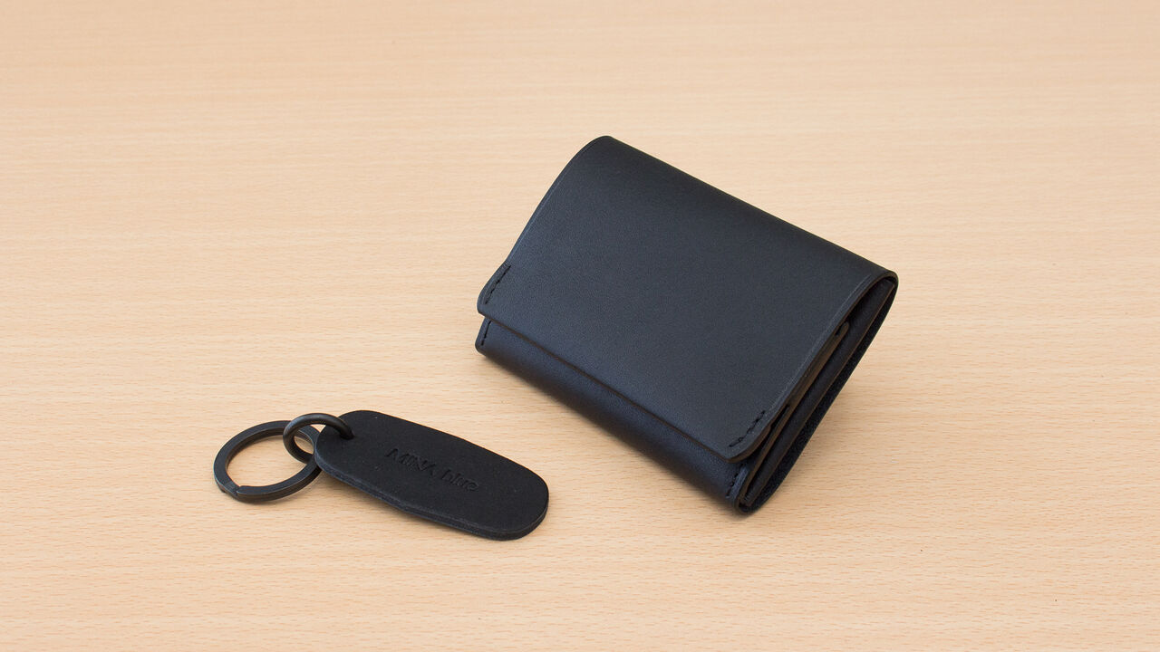 HAYAMICHI (Wallet) & Key Holder - Black,, large image number 0