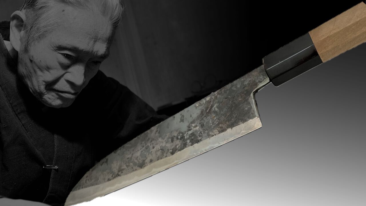 Luxury Kitchen Knife Made by Swordsmiths,, large image number 0