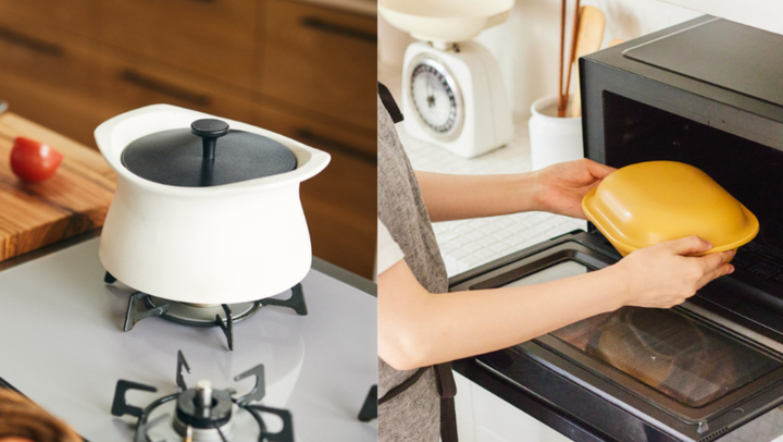 Waterless Cooking Pot and Microwavable Cooker