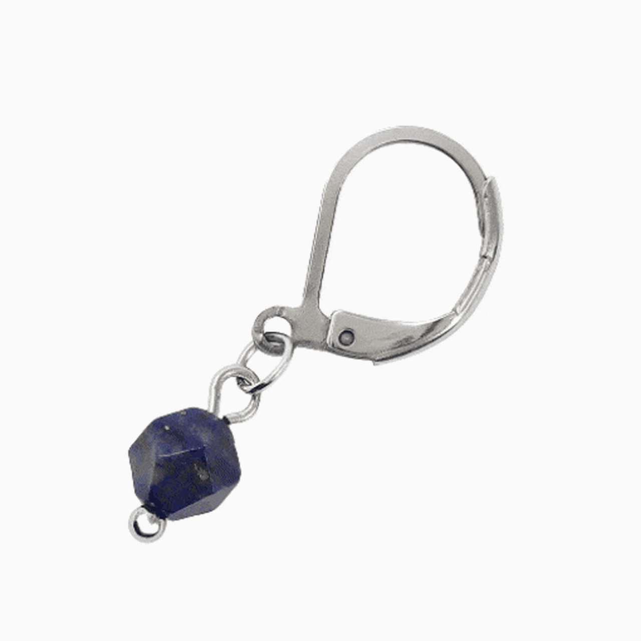 Lucky Stone Lapis Lazuli Earrings,, large image number 3