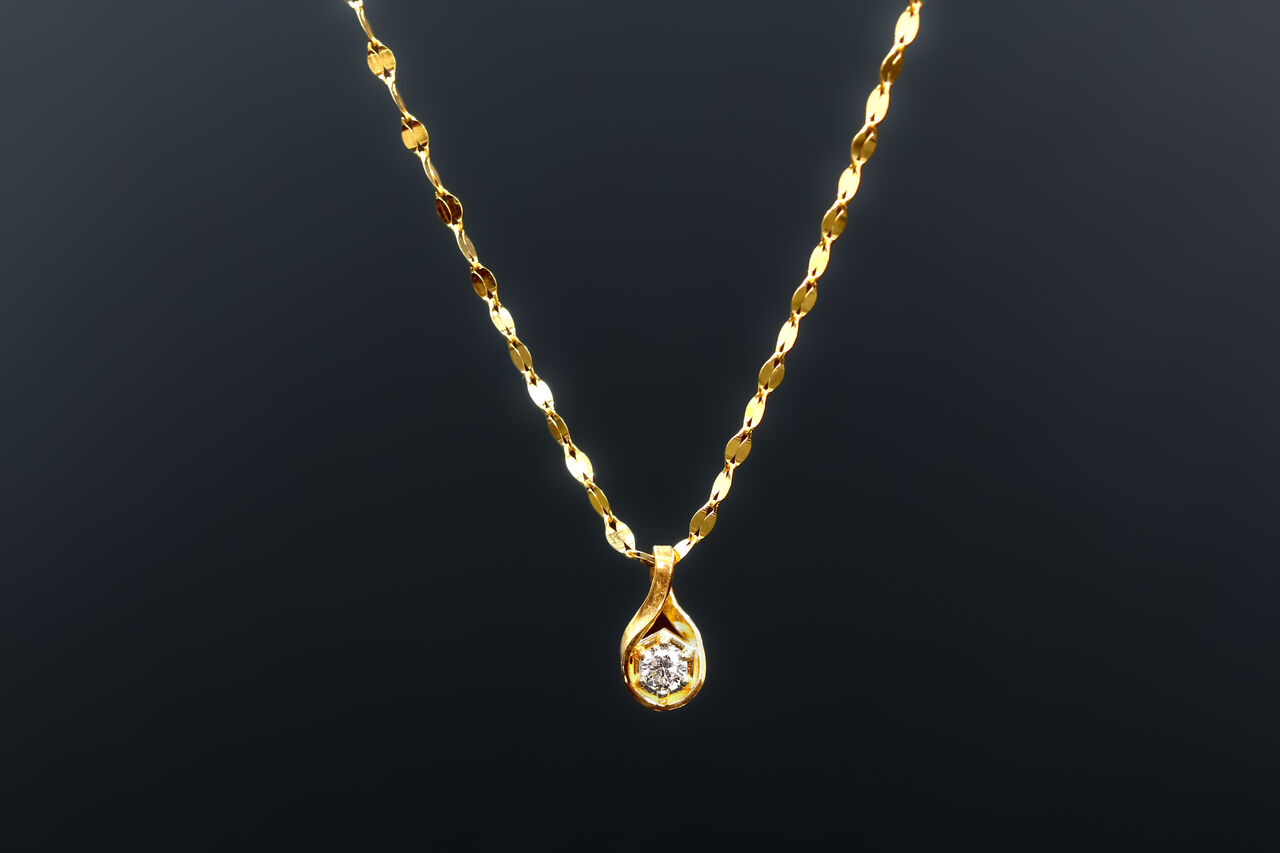 Jumeler Gold Necklace with Diamond Pendant,, large image number 10