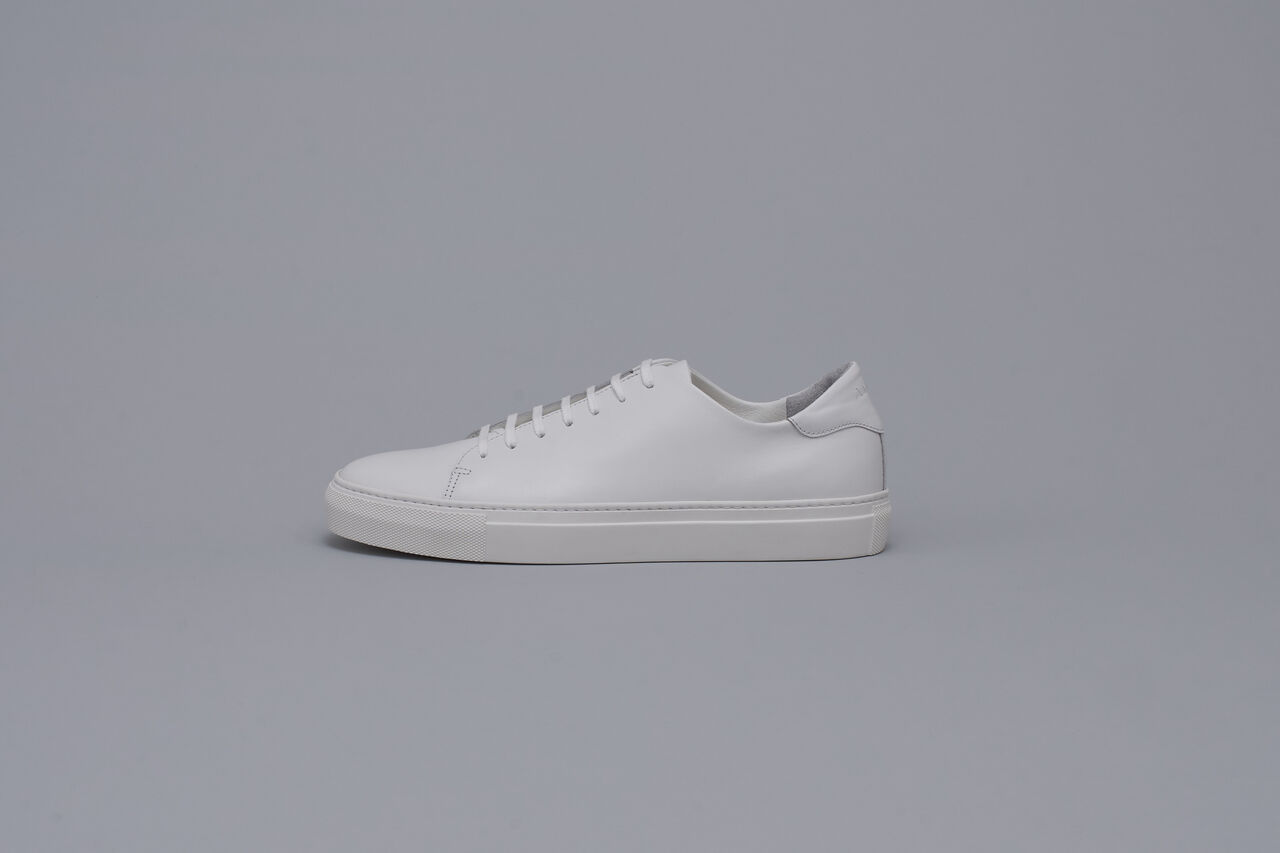 Leather Sneakers for Women: BR5002 (White),, large image number 0