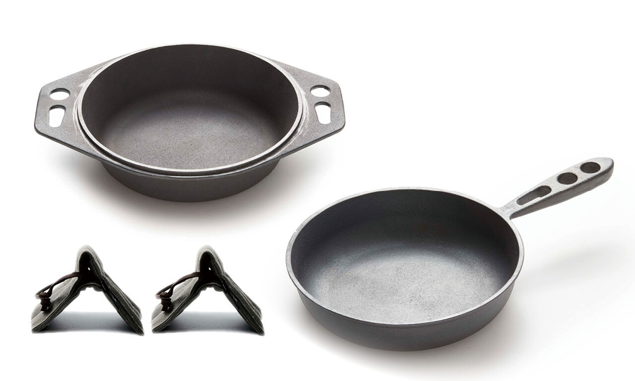 Omoi Multi Pan, Omoi Frying Pan & Potholders - Makuake Price,, large image number 0