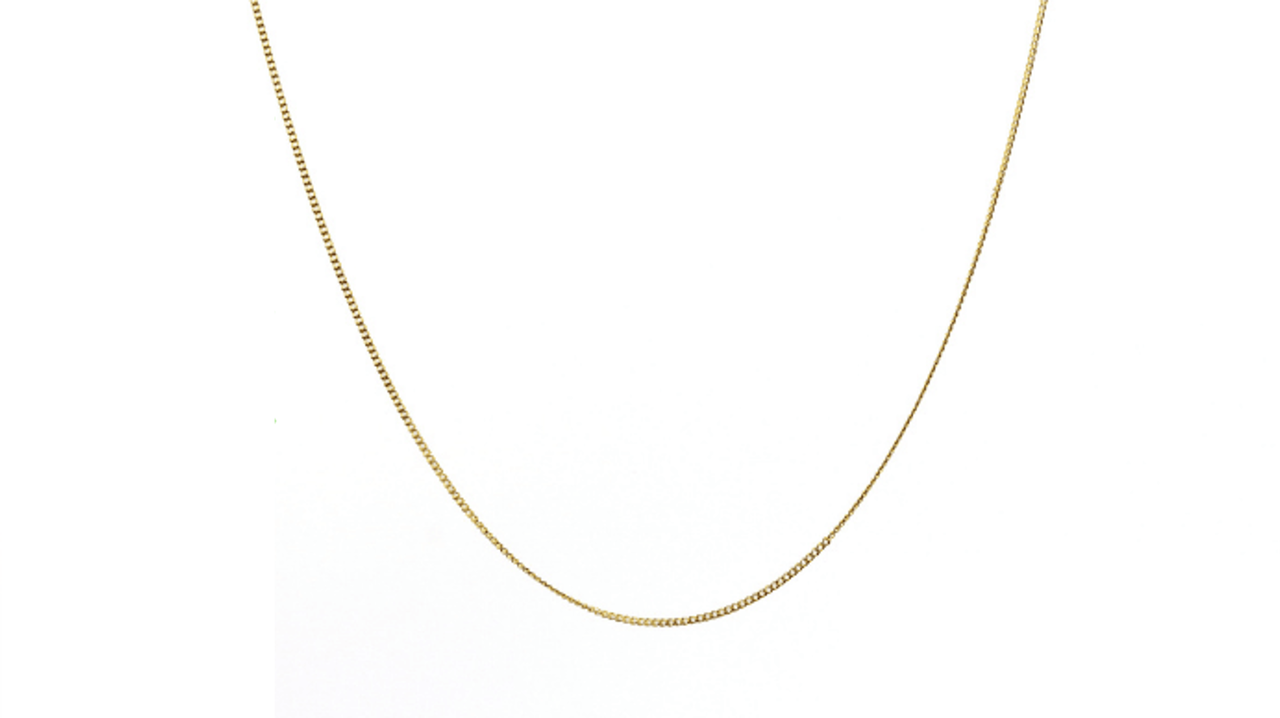 Option D) 1 K24 Curb Style Gold Chain,, large image number 0
