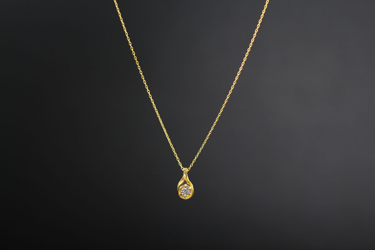Jumeler Gold Necklace with Diamond Pendant,, large image number 12