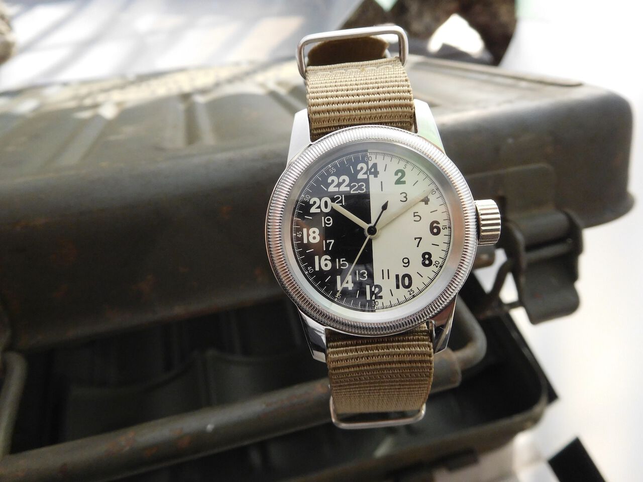 Replicated Army Watch TYPE A-11 and A-17a,, large image number 8