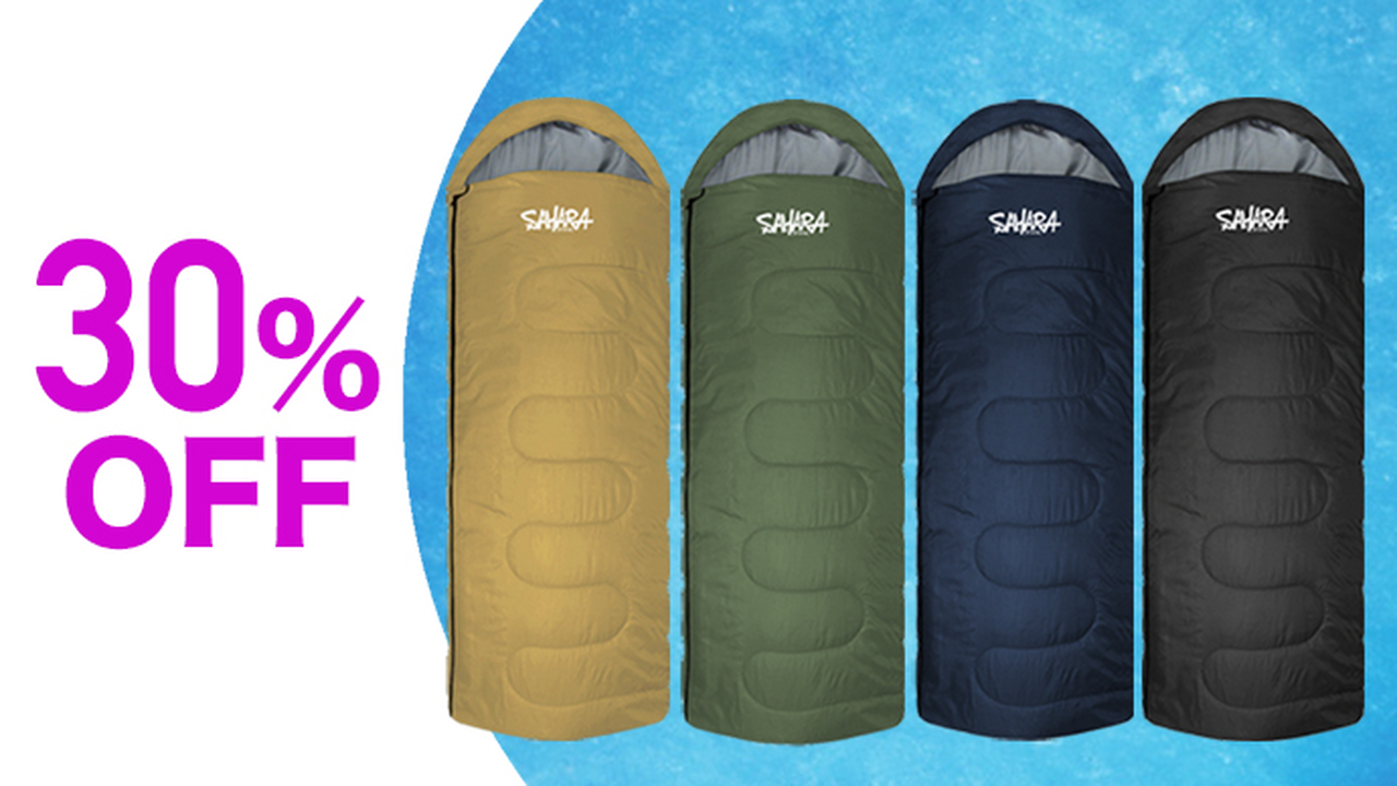 Option A) 1 Cool-touch Sleeping Bag - 30% off retail price,, large image number 0